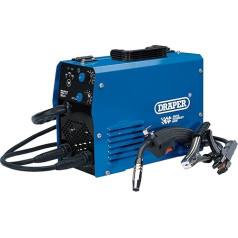 Draper 70049 Gasless MIG Inverter Multiwelder Dti, 120A, Blue, One Size