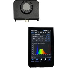 HPCS310P HPCS330P Handheld Spectrometer Supports Phone App and PC Software Plant Light Tester (HPCS330P With Screen)