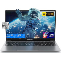ACEMAGIC Laptop Computer 15.6 Inch - Quad-Core N-95 Processor Notebook Laptops Up to 3.4GHz (Beat N5095), 16GB DDR4 512GB SSD Student Laptop with Metal Body Support WiFi, BT5.0