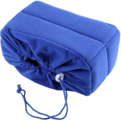 Universal Camera Bag Insert Partition Padded Camera Bag Shockproof Protective Case for DSLR Camera, Lenses, Can be Put in Backpack, Laptop Bag, Trolley Bag (Blue)