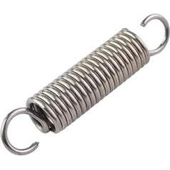 Zugfeder, Spannhaken aus Edelstahl 304, Ofenfeder, 1,5 mm Durchmesser, verschiedene Größen (60–300 mm), 30er-Packung(130mm(2pcs),16mm-1.5mm)