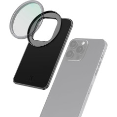 K&F Concept Magnetic Filter Frame, 6.7 Inch Phone Filter Mounting Adapter, Lens Filter Mounting Adapter, Compatible with iPhone 16/15/14/13 Pro Max, iPhone 16/15/14 Plus