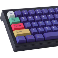 Keycaps Double-Shot PBT Cherry Profile Keycaps 151 Keys Custom Keycaps for Cherry MX Gateron Switches for ANSI/ISO Layout Mechanical Keyboards Keyboards