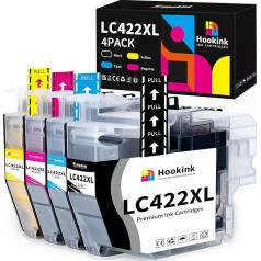 LC422XL LC-422 XL Cartridges Compatible with Brother LC-422VAL LC422 LC-422XL Printer Cartridges for MFC-J5340DW MFC-J5345DW MFC-J5740DW MFC-J6540DW MFC-J6940DW MFC-J5340DWE MFC-J6540DWE