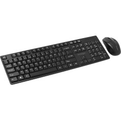 Kensington K75230DE Pro Fit Wireless Desktop - Black