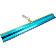 Stainless Steel Notched Squeegee, Epoxy Cement, Self-Levelling Flooring, Rake, Construction Hand Tools, 3/5/8 mm (3 mm)