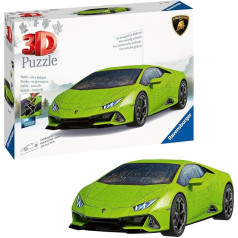 Ravensburger 3D Puzzle 11559 Lamborghini Huracán EVO Verde The Super Sports Car as a 3D Puzzle Car