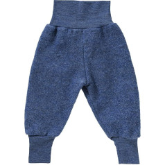Engel Natur Fleece Baby Trousers with Elasticated Waistband, 100% Virgin Wool - 74-80