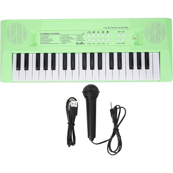 BF-3738C 37 Keys Keyboard Electric Piano with Microphone and Musical Keyboard and Toy Gift for Beginners, Children and Students (Size) Electric Organ/Electronic Organic Electronic Piano
