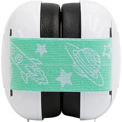 Noise Cancelling Earmuffs for Kids, 31dB Adjustable Noise Cancelling Earmuffs, Comfortable and Adjustable Earmuffs for Study, Fireworks, Work, Concerts