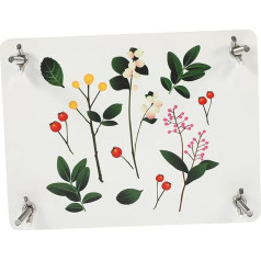 HAPINARY Flower Press Wooden DIY Plant Press Tool for Dried Fruits and Flowers Handy Press Kit for Garden Lovers Safe and Robust for Creative Craft Projects