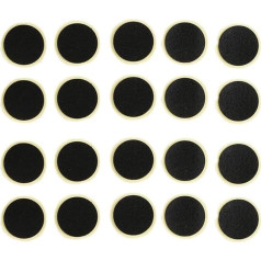 20-teiliges Fahrradreifen-Patch-Set, klebstofffreier Fahrrad-Reparaturflicken, runde Fahrradschlauch-Reparaturset, Fahrrad-Flicken-Set für Rennräder und Mountainbikes