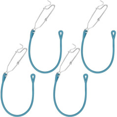 4 x Deeply Sea Trolling Pin Buffer Fishing Hook Bait Connection with Rubber Cord Downrigger Weight Snubber Downrigger Weight Snubber