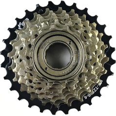 7 Speed Bike Freewheel, MF-TZ500-7 Bicycle Freewheel14-28T/34T Multiple Freewheel Cycling Replacement Part