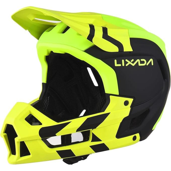 Lixada MTB Bicycle Helmet Full Face Mountain Bike Helmet Ventilation Lightweight Helmet 59-62 cm