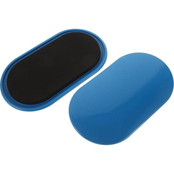 Toddmomy 2 x Exercise Sliders Portable Fitness Gliders Oval Core Sliders for Workout Training at Home Gym