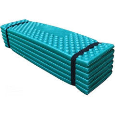 Cosy Camping Mattress 184 x 56 cm Outdoor Waterproof Camping Mattress Foldable Beach Pillow Tent Sleeping Pillow Ultralight Foam Picnic Mat Camping Mattress Camping Mattress (Dark Green)