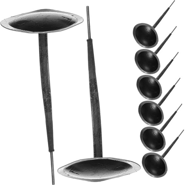 Car Tyre Repair Nail Set Tyre Patch Set 4 5 mm Mushroom Nails Wheel Tyre Repair Tool for Trucks Motorcycles