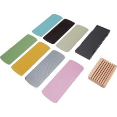 Fafeicy Blade Sharpener Kit, High-Strength Magnetic Quick Sharpening Table for Chefs and Home Chefs with 7 Sanding Sheets