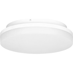 JANTAR LED 18W, plafonu gaisma, 1880lm, IP54, 4000K, izkliedētājs PC
