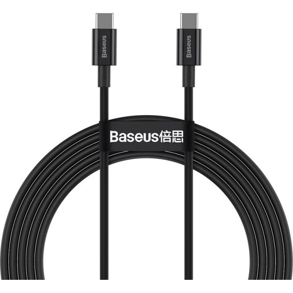 kabelis usb-c uz usb-c superior series, 100w,