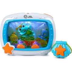 Sea Dreams Soother Cot Toy with Remote, Lights and Melodies, Newborns and up