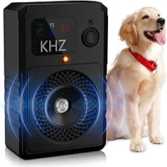 Anti-Bell-Gerät für Hunde, 15 m Reichweite, für drinnen und draußen, für kleine, mittelgroße und große Hunde No.000115