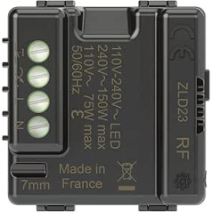 LEGRAND, Netatmo 064899 Micro Module On/Off 150 W for Switch Series (e.g. Valena, Niloe), Smart Light Control, Includes Dimmer, Smart Home