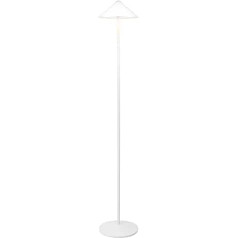 Zafferano, Pina XXL Lamp, Rechargeable Floor Lamp with Touch Control and Swivel Head, Suitable for Indoor and Outdoor Use, Dimmer, 2200-3000 K, Height Adjustable 70-150 cm, Colour White