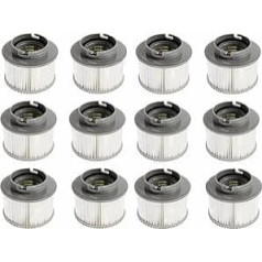 Replacement Filter Cartridges for MSPA Bubble Spa Hot Tubs (Upgraded Version 2020 for MSPA All Models) (12 PCS)