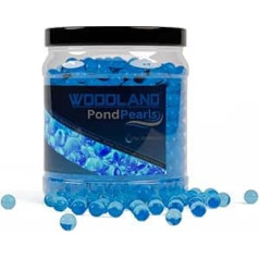 Woodland® Pond Pearls Pond Starter Bacteria for Garden Pond, Pond Bacteria Starter Made in Germany, Pond Filter Bacteria Gel Balls for Pond Care, Filter Starter Bacteria (1000 ml)