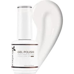 Nicedeco Gel Nagellack UV Base Coat Unterlack für Fingernägel Rubber Base Gel 10ML - 034