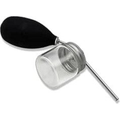 Veemoon 1 x Professional Hair Sprayer Sprayer Made of Rubber for Hair Fibres Lightweight Stainless Steel Applicator Tool for Precise Hairline Filling and Hair Building Antistatic and Rustproof