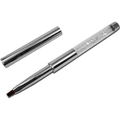 RM Beauty Nails Professional UV Gel Brush with Real Hair with Rhinestones for Nail Art