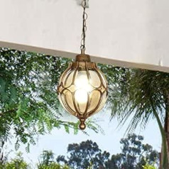 Kronleuchter Pavillon Traubenrahmen Wasserdichte Hängelampen Europäischen Stil Retro Einfache Außenbalkon Korridor Gartenndelleuchte