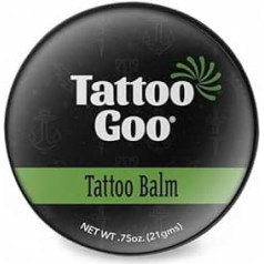 Tattoo Goo - The Original Aftercare Salve - 3/4 Ounce Tin by Tattoo Goo (English Manual)