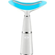 VOSAREA Anti falten Nackenpflegegerät mit Ergonomischem Massagekopf USB Wiederaufladbares Abs Anti wrinkle Neck Beauty Device für Feine Linien Doppelkinn und Halsstraffung Tragbar und