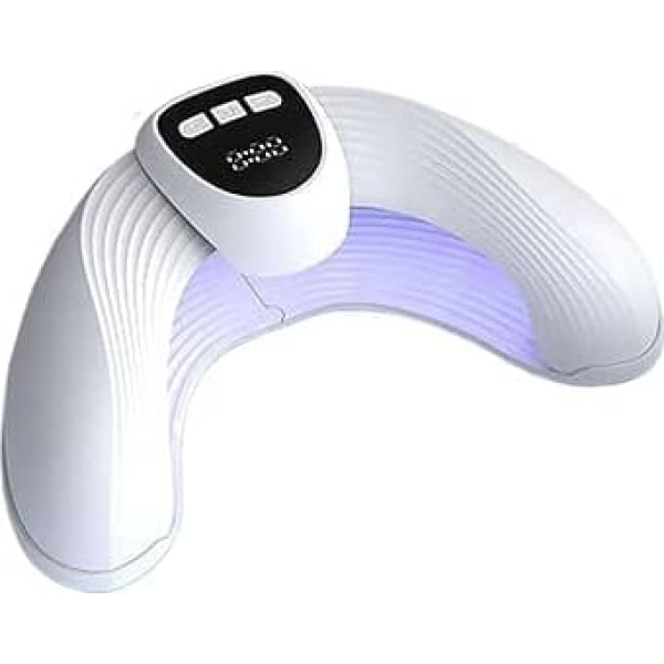 UV-Nagellampe | Lampe für Nägel mit Timer | Faltbarer Schnelltrockner U-förmige Werkzeuge Pflege Politur für Schreibtisch Reisen Zuhause Spa Camping