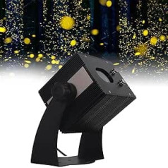 Außenbewegungsprojektorlichter, Dynamische Glühwürmchen-Projektorlampe, 30 W Verstellbarer Winkel, Für Festival, Party, Halloween, Weihnachtsdekoration Colorful