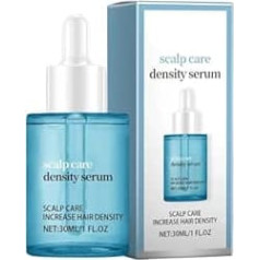 Für das Haar, 30 ml Flüssigkeit mit natürlicher Dichte, für Kopfhaut und Wachstum, feuchtigkeitsspendend, verhindert Bruch, Verlust und Haarausfall, fördert die Dicke, für Frauen und