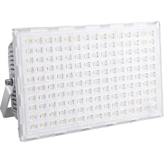 NEZIH LED-Flutlichter for den Außenbereich, Sicherheitsleuchten, weiß, 20 V, LED-Arbeitslicht, Scheinwerfer, superhelles weißes Licht, IP67 wasserdichte Flutlichter (Color : 200w, Size : 2pcs)