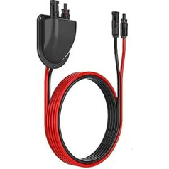 Wetterbeständige Solarkabeleinführungsbuchse mit Verlängerungskabel für Wohnmobil- und Boots-Solarsysteme für effiziente Stromübertragung und Haltbarkeit im Freien