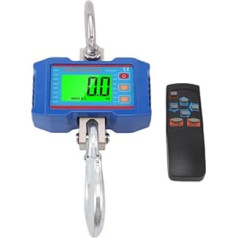 Kala Digital Cranes, 1000 kg 2200 lbs Heavy Duty Industrial Electronic Hanging Scales with Remote Control, LED Display, for Farm, Garage, Livestock, Factory
