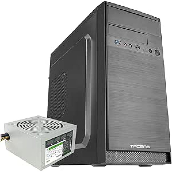 Tacens Anima AC4 500 PC Case Micro ATX + Power Supply 500W AC4500 Black