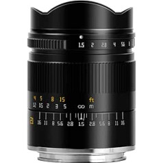 TT Artisan 21mm F1.5 ASPH Full format lens Connection Sony E Mount Wide lens TTAL2115SE Black