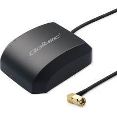 Mobilā gps glonass antena ar magnētisko bāzi | daudzvirzienu | 28dbi | 50w | sma ra