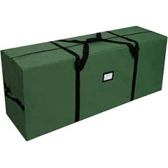 OurWarm Artificial Christmas Tree Bag with Reinforced Handles Zip, 600D Oxford Waterproof Christmas Decoration Storage for 0-220 cm Artificial Christmas Tree, Green