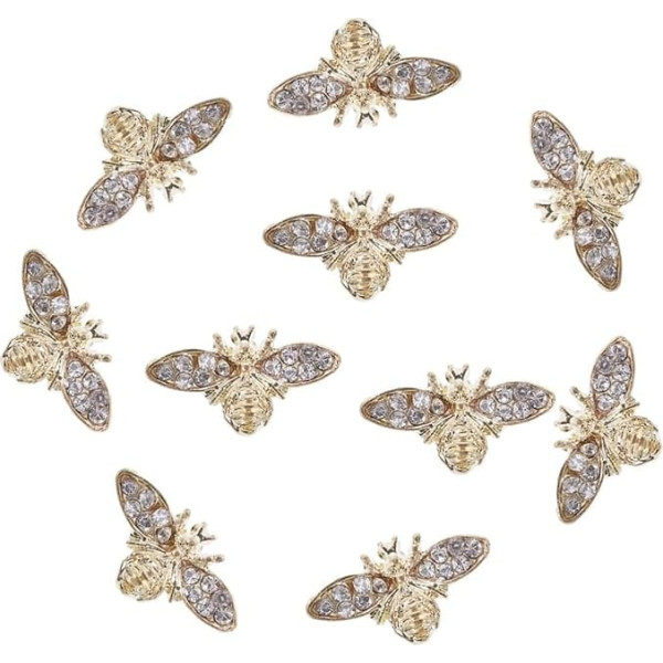 4 Sets of Nail Art Accessories Themed Jewellery Embellishments Nail Charms Ornament Wedding Decoration Graceling Silver Nail Charm Nail Art Pendant Alloy Green 10 Pieces x 4