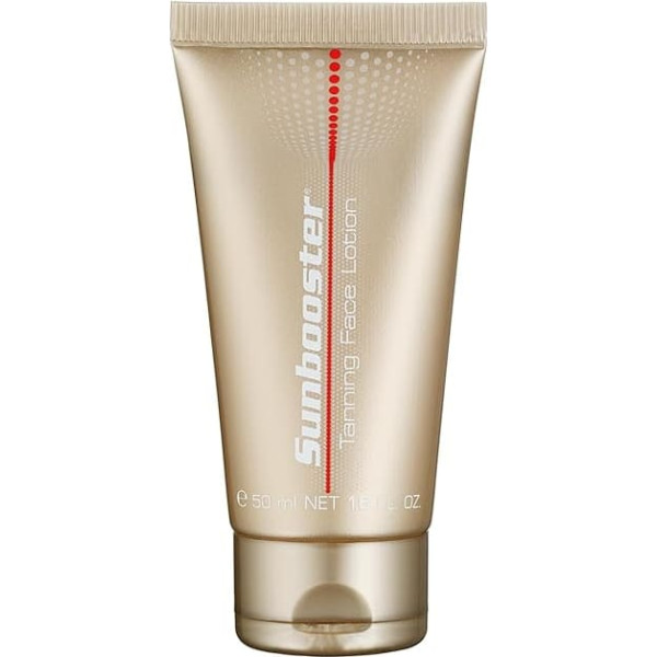 SUNBOOSTER Tanning Face Lotion I Long Lasting Tan I Intensive Moisture I High-Quality Ingredients I Suitable for Sensitive Skin I Practical Size