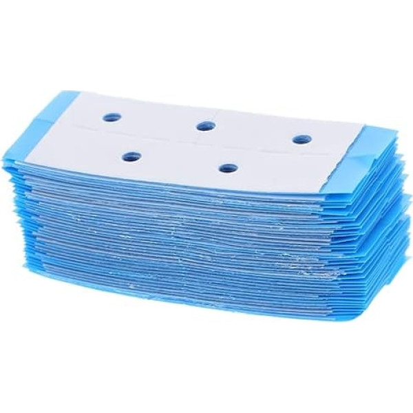 Pack of 144 Wig Hole Foil Accessories for Wig Bands Double Adhesive Tape Lace Front Wigs Wig Tape Double-Sided Hair Bands for Women's Hair Strong Wig Band Plastic